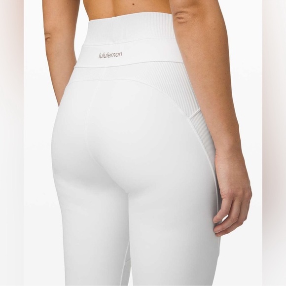 Lululemon New Ambition Super HR Legging (Limited Edition) Color; White - Picture 1 of 10